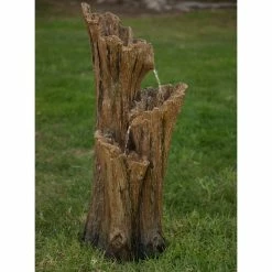 Flash Sale 🔥 Alpine Tree Trunk Polyresin Fountain 🛒