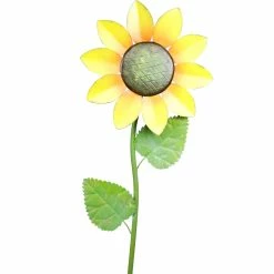 Buy 🛒 Alpine Sunflower Metal Garden Stake 🔔