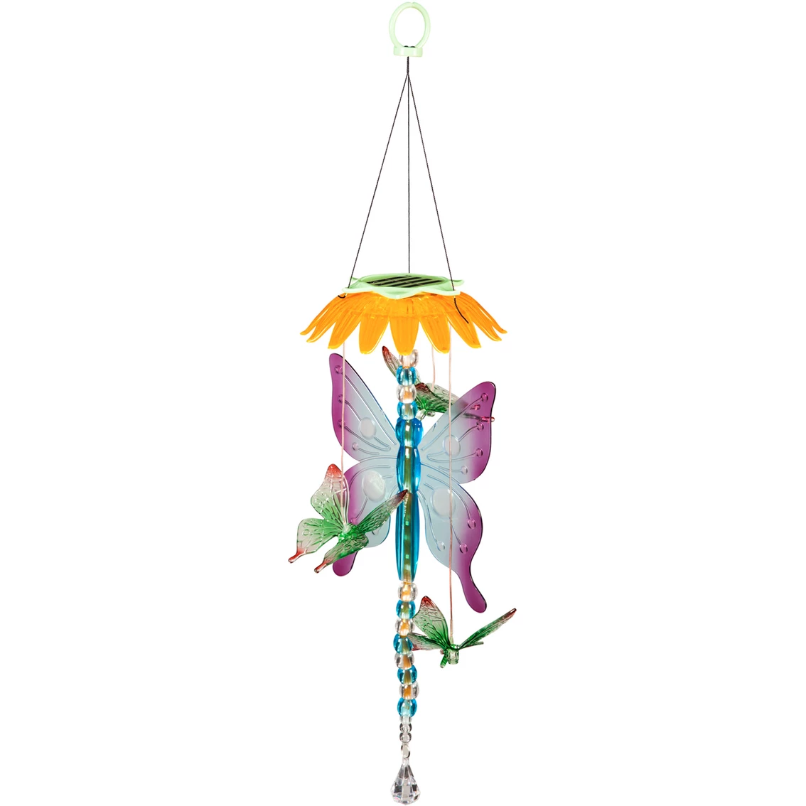 Discount ๐ Evergreen Light Chasing Color Changing Solar Butterfly Mobile ๐ 1 Discount ๐ Evergreen Light Chasing Color Changing Solar Butterfly Mobile ๐