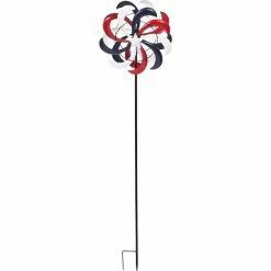 Best reviews of ⌛ Evergreen 48 In. H Wind Spinner Garden Stake, Americana 🤩