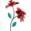 Buy ✨ Exhart Double Rose Flower Wind Spinner Garden Stake 10 X 39 In. ❤️