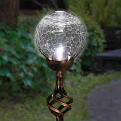 Brand new ⌛ Exhart Solar Crackle Glass Ball Garden Stake Metal Finial 4 X 31 In. 🔔 5 Brand new ⌛ Exhart Solar Crackle Glass Ball Garden Stake Metal Finial 4 X 31 In. 🔔 -Patio Garden Garage Shop unnamed file 190