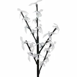 Budget ❤️ Exhart Solar Bird Branch Garden Stake With 20 LED Lights, 13 In. X 38 In. 🌟
