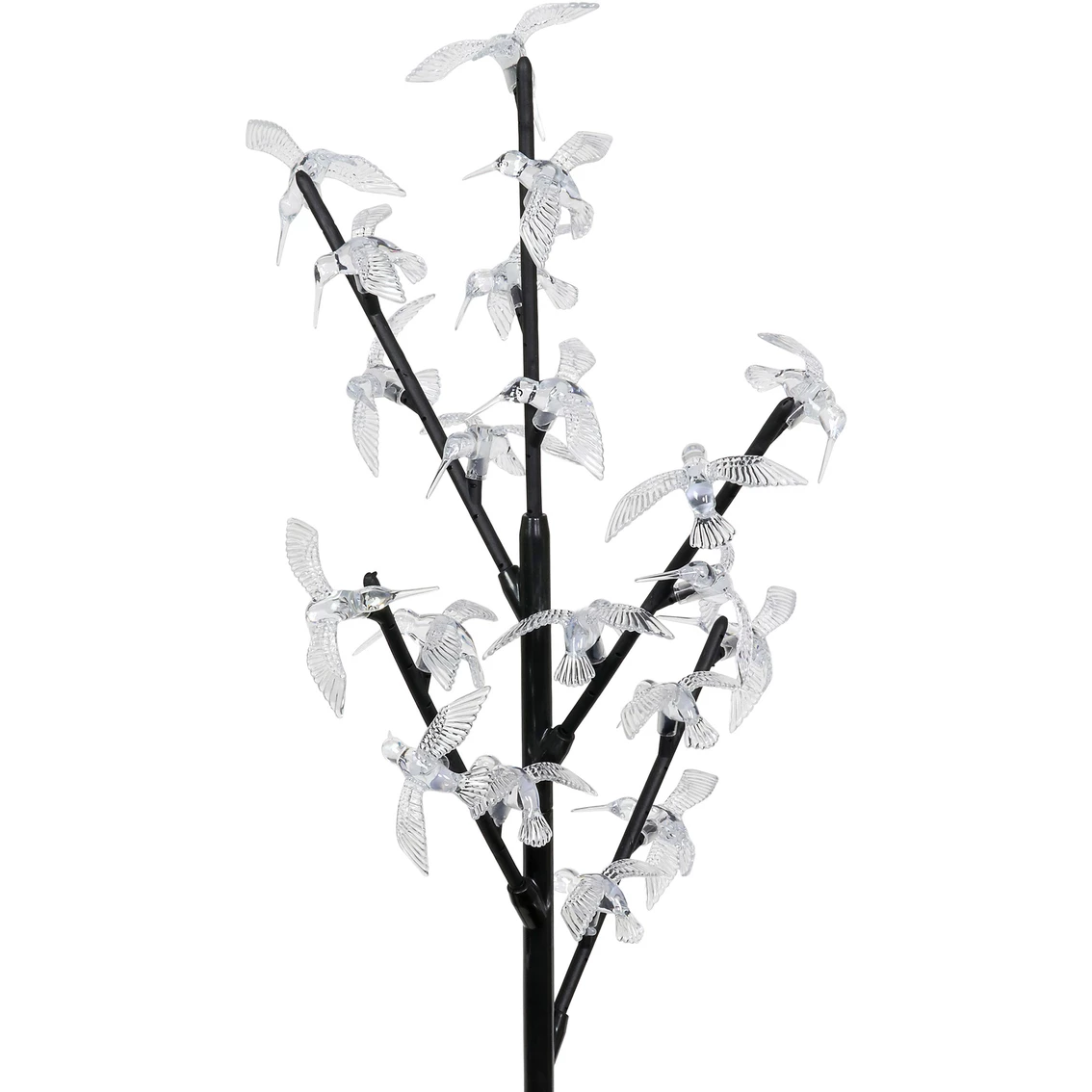 Budget ❤️ Exhart Solar Bird Branch Garden Stake With 20 LED Lights, 13 In. X 38 In. 🌟 1 Budget ❤️ Exhart Solar Bird Branch Garden Stake With 20 LED Lights, 13 In. X 38 In. 🌟