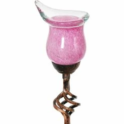 Promo ๐ Exhart Solar Hand Blown Calla Lily Garden Stake โ