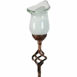 Promo 🎉 Exhart Solar Hand Blown Calla Lily Garden Stake ⌛ -Patio Garden Garage Shop unnamed file 208