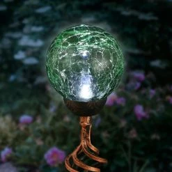 Top 10 🤩 Exhart Solar Green Crackle Glass Ball 31 In. Garden Stake 🛒 -Patio Garden Garage Shop unnamed file 220