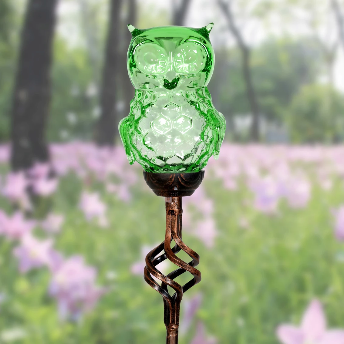 Wholesale ๐ Exhart Solar Honeycomb Glass Owl 32 In. Garden Stake โค๏ธ 2 Wholesale ๐ Exhart Solar Honeycomb Glass Owl 32 In. Garden Stake โค๏ธ - Image 2