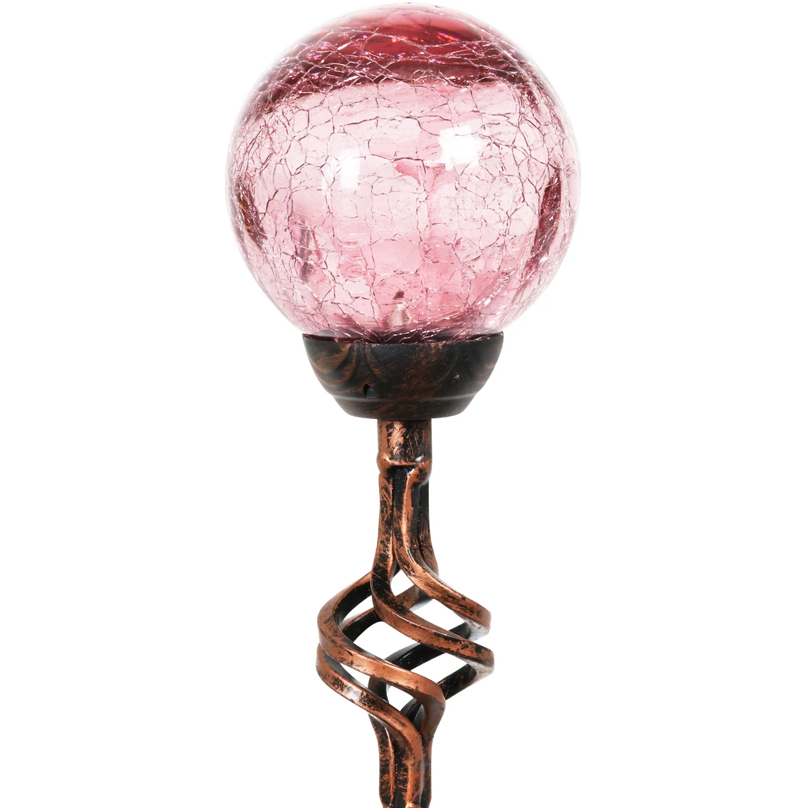 Coupon ๐ Exhart Solar Purple Crackle Glass Ball Garden Stake ๐ 1 Coupon ๐ Exhart Solar Purple Crackle Glass Ball Garden Stake ๐