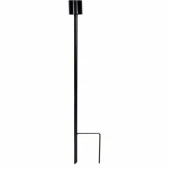 Cheap 👏 Alpine 31 In. Tall Outdoor Black Metal Gazing Globe Display Stand ✨
