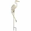 New 🔥 Regal Arts Solar Bird Stake Egret 20 In. 👏