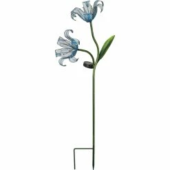Best Sale 🤩 Regal Arts Double Lily Solar Stake 👏