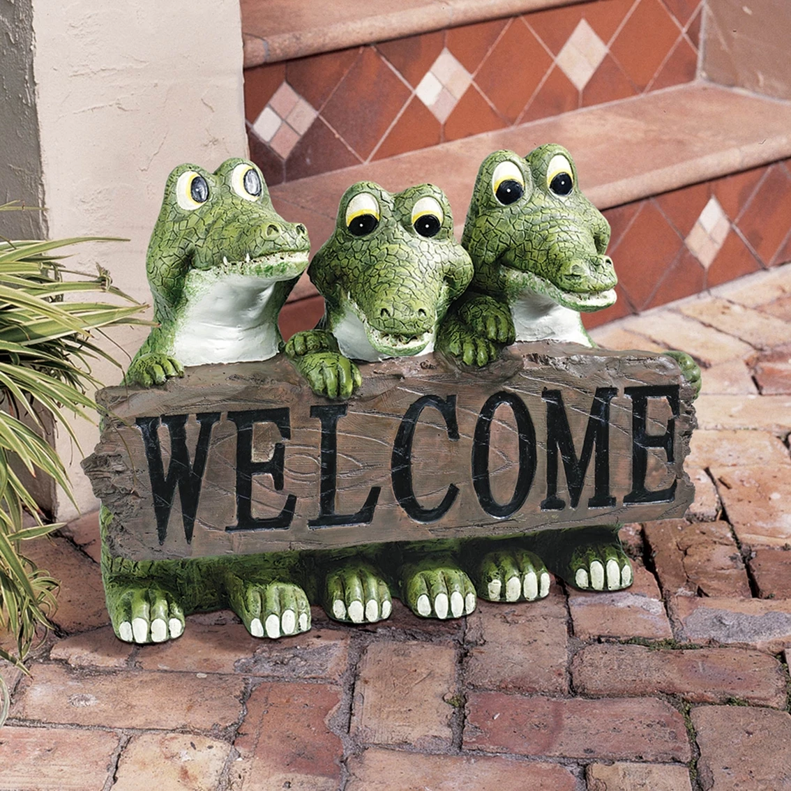 Budget ๐คฉ Design Toscano Cajun Crocodile Welcome ๐งจ 2 Budget ๐คฉ Design Toscano Cajun Crocodile Welcome ๐งจ - Image 2