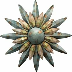 Wholesale 🔥 Regal Arts Aqua Sunburst Sun Wall Decor ✨