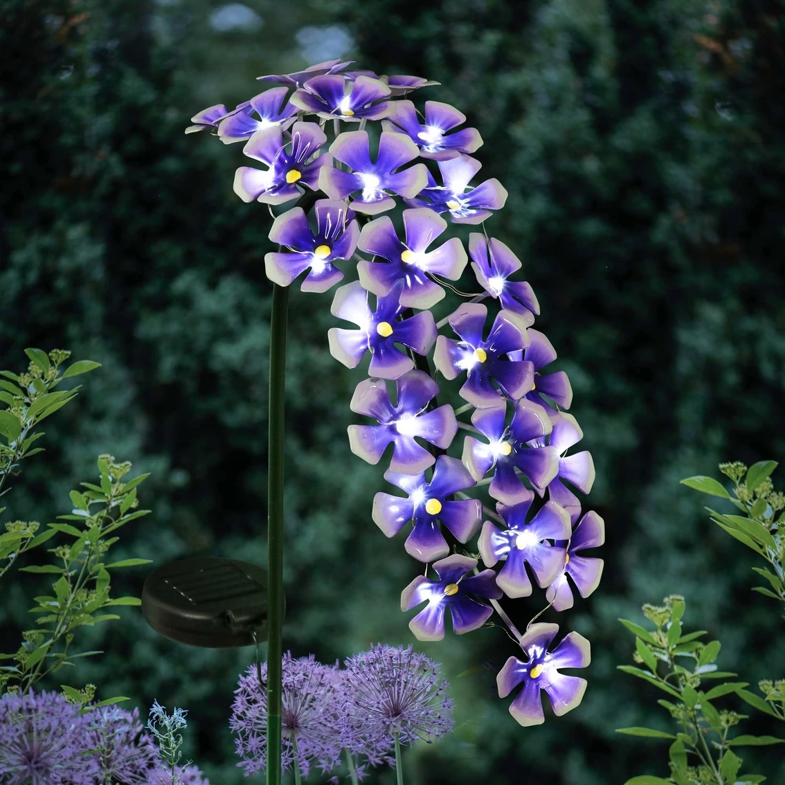 Best reviews of 😉 Exhart Solar Metal Hanging Flower Garden Stake With 24 LED Lights 🤩 2 Best reviews of 😉 Exhart Solar Metal Hanging Flower Garden Stake With 24 LED Lights 🤩 - Image 2