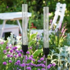 Deals 🌟 Exhart Solar Acrylic Square Stationary Bubble Garden Stake Set Of 2 🛒 -Patio Garden Garage Shop unnamed file 453