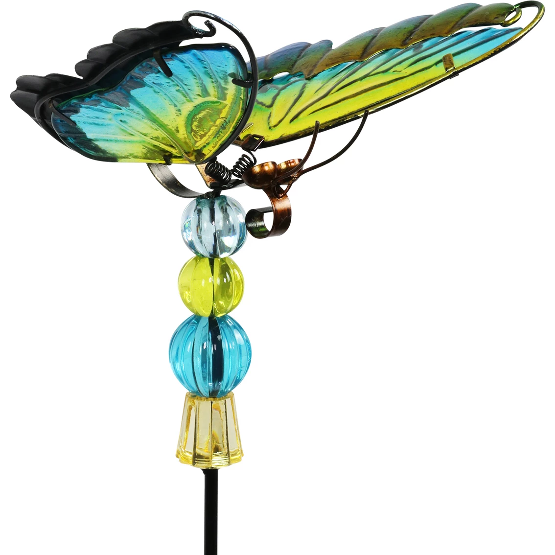 Cheapest 😉 Exhart Windy Wing Butterfly Stake With Fluttering Wings And Beads 👍 1 Cheapest 😉 Exhart Windy Wing Butterfly Stake With Fluttering Wings And Beads 👍