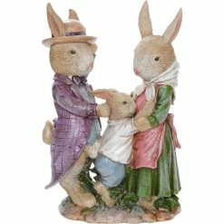 Best deal 😉 Sinomart Resin Bunny Family 🧨