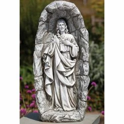 Hot Sale 🔥 Roman Joseph's Studio 18.75 In. Led Solar Sacred Heart 😀