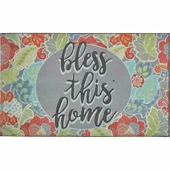 Outlet 👍 Mohawk Home Bless This Home Doormat 18x30 🌟