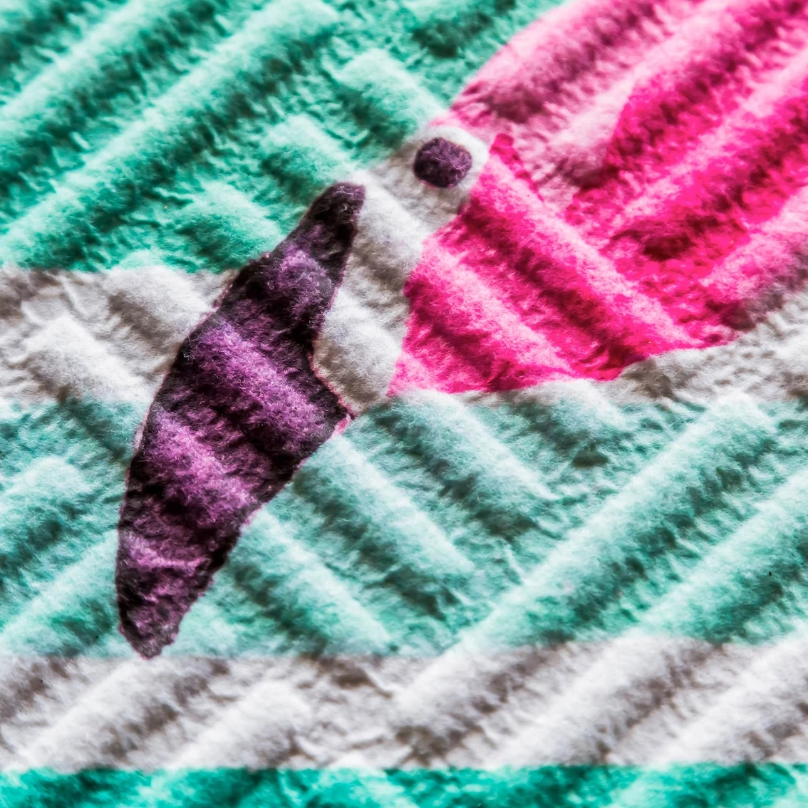 Discount 🔔 Evergreen Flamingo Stripes Embossed Mat 😉 3 Discount 🔔 Evergreen Flamingo Stripes Embossed Mat 😉 - Image 3