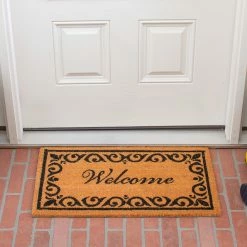 Cheap 🎁 Callowaymills Breaux Welcome Doormat 😍 7 Cheap 🎁 Callowaymills Breaux Welcome Doormat 😍 -Patio Garden Garage Shop unnamed file 524