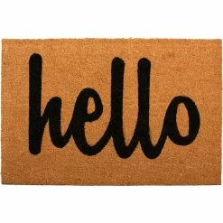 Top 10 โญ Callowaymills Hello Script Doormat โจ