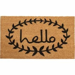 New โ Callowaymills Calico Hello Doormat 17 X 29 In. ๐งจ