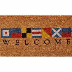 Outlet 👍 Callowaymills Calloway Mills 17 X 29 In. Nautical Welcome Doormat 🛒