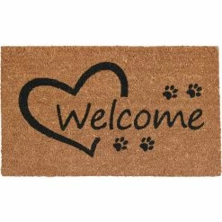 Promo ๐ Callowaymills Calloway Mills 17 X 29 In. Open Heart Paws Doormat ๐