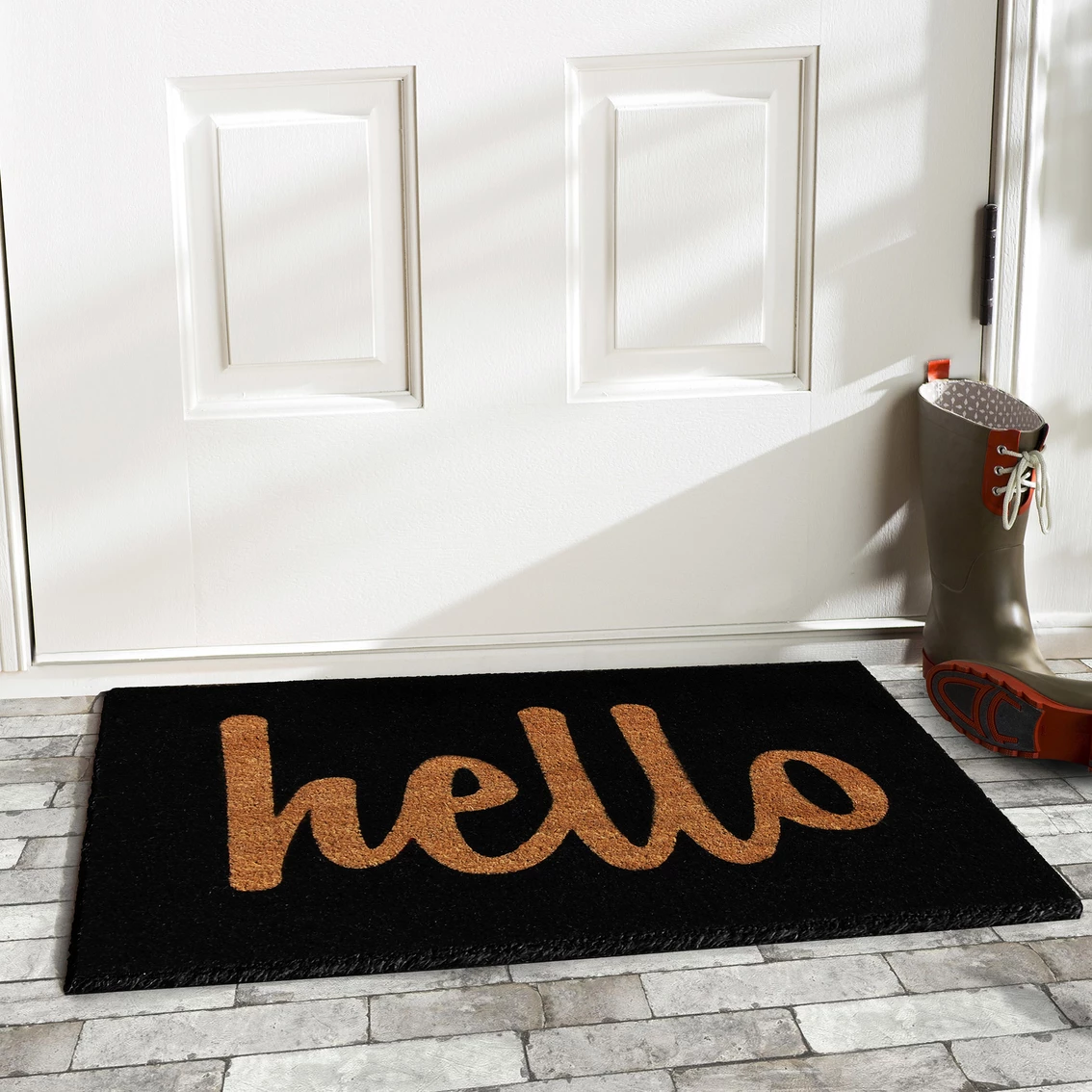 Coupon 🔥 Callowaymills Script Hello Doormat 17 X 29 In. 🥰 2 Coupon 🔥 Callowaymills Script Hello Doormat 17 X 29 In. 🥰 - Image 2