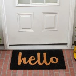 Coupon 🔥 Callowaymills Script Hello Doormat 17 X 29 In. 🥰 7 Coupon 🔥 Callowaymills Script Hello Doormat 17 X 29 In. 🥰 -Patio Garden Garage Shop unnamed file 575