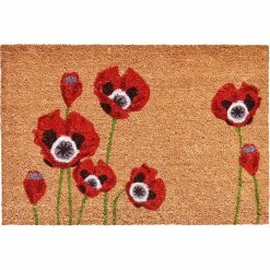 Wholesale ๐ Callowaymills Red Poppies Doormat ๐