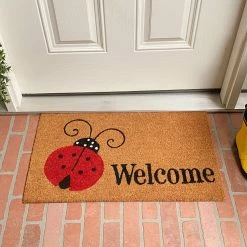 Best deal 😉 Callowaymills Calloway Mills 17 X 29 In. Ladybug Welcome Doormat 🔔 -Patio Garden Garage Shop unnamed file 617