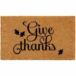Coupon โ๏ธ Callowaymills Give Thanks Doormat โ