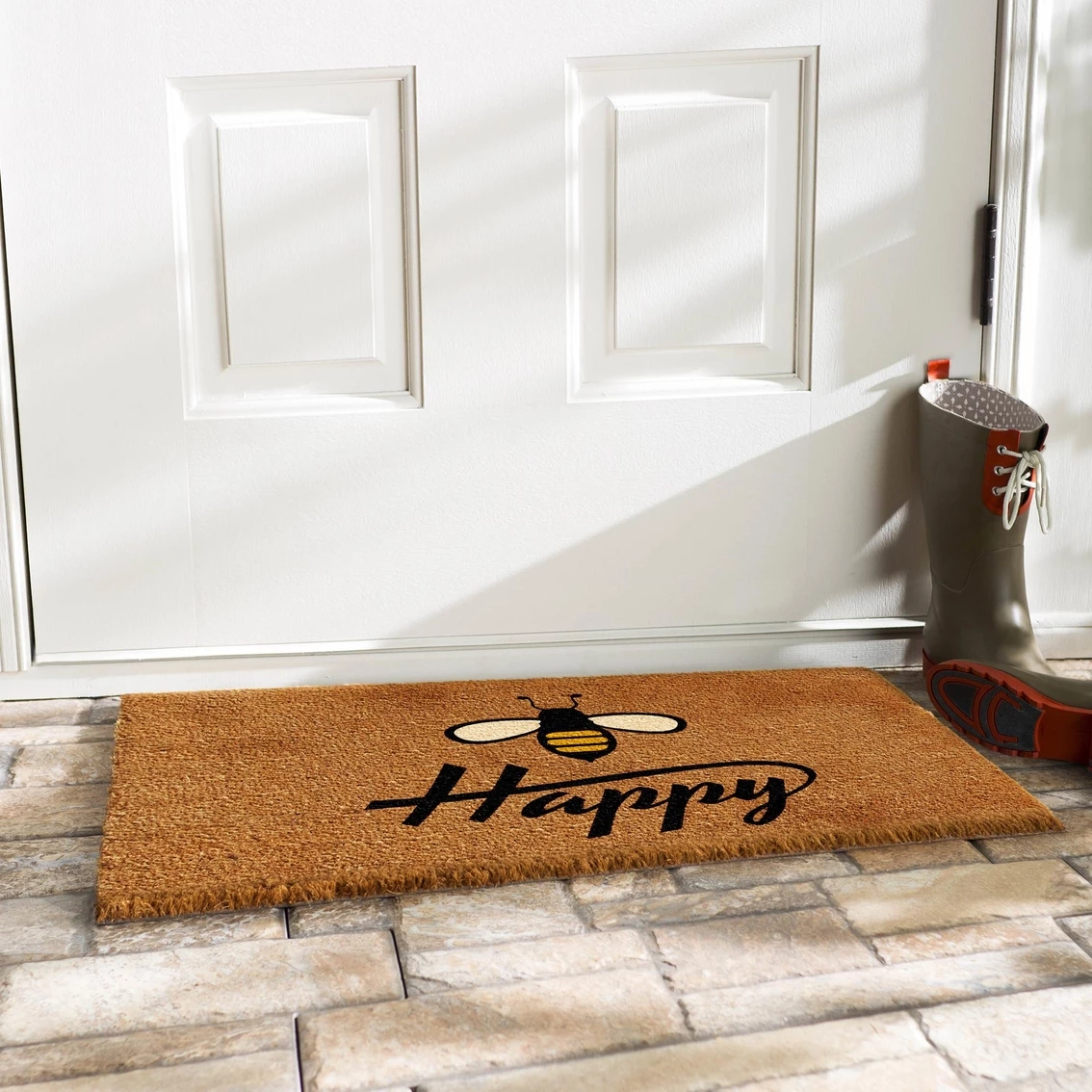 Coupon 🌟 Callowaymills Calloway Mills 17 X 29 In. Bee Happy Doormat 🔥 2 Coupon 🌟 Callowaymills Calloway Mills 17 X 29 In. Bee Happy Doormat 🔥 - Image 2
