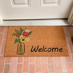 Buy ✔️ Callowaymills Calloway Mills 17 X 29 In. ☀️ Summer Bouquet Doormat ⌛ -Patio Garden Garage Shop unnamed file 646