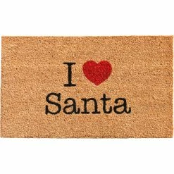 Flash Sale 👏 Callowaymills Love Santa 17 X 29 In. Doormat 🔥