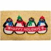 Best reviews of 😀 Callowaymills Holiday Penguins 17 X 29 In. Doormat 😍