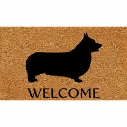 Promo 👏 Callowaymills Calloway Mills Pembroke Welsh Corgi Doormat 🔔