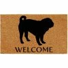 Best Pirce ✔️ Callowaymills Calloway Mills Pug Doormat 🛒