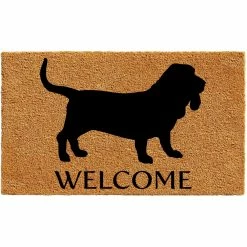 Cheapest 👏 Callowaymills Calloway Mills Basset Hound 24 X 36 In. Doormat ✔️