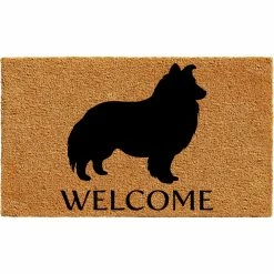 Best Sale 😍 Callowaymills Calloway Mills 17 X 29 In. Shetland Sheepdog Doormat 🎉