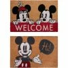 Best Sale 🌟 Disney Mickey Mouse Coir Hi And Welcome 2 Pk. 🥰
