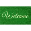 Promo ⌛ Callowaymills Calloway Mills 17 X 29 In. Green Welcome Doormat 👍