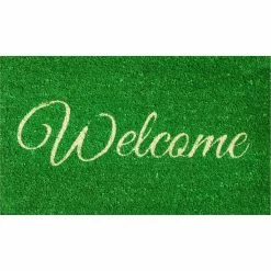 Promo ⌛ Callowaymills Calloway Mills 17 X 29 In. Green Welcome Doormat 👍