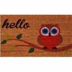 Budget 😀 Callowaymills Calloway Mills 17 X 29 In. Elf Owl Hello Doormat 🔥