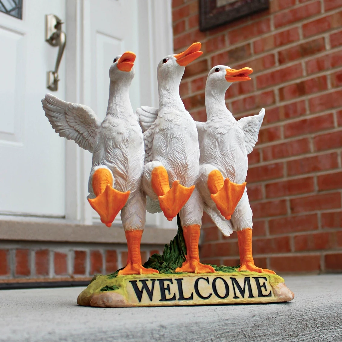Best Sale ๐ Design Toscano Dancing Ducks Welcome Sign ๐คฉ 2 Best Sale ๐ Design Toscano Dancing Ducks Welcome Sign ๐คฉ - Image 2