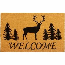 Best reviews of 🌟 Callowaymills Calloway Mills 17 X 29 In. Elk Forest Welcome Doormat ⌛