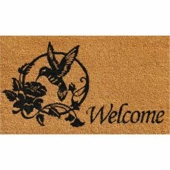 New 🥰 Callowaymills Hummingbird Welcome Doormat 17 X 29 In. 🤩